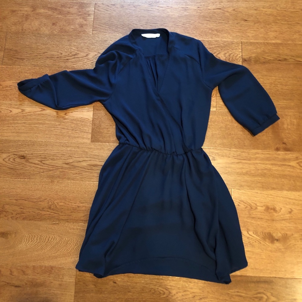 navy blue dress